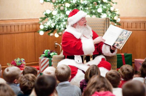 Tea with Santa at The Umstead