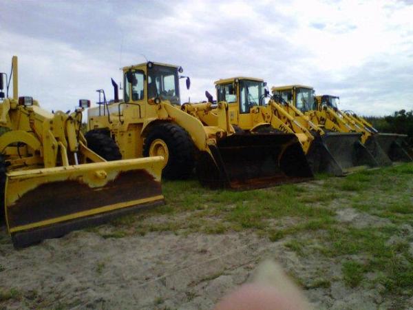 WRAL reporter Renee Chou tweeted this picture of the North Carolina DOT rolling out heavy equipment near Bonner Bridge to help keep N.C. Highway 12 clear on Aug. 26, 2011.