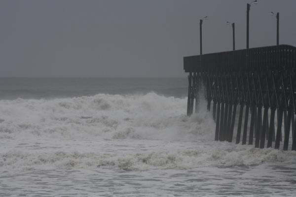 Holden Beach Pier at approx 2pm