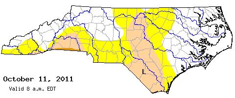 drought map oct 11