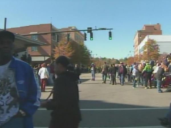 Fayetteville Veterans Day parade