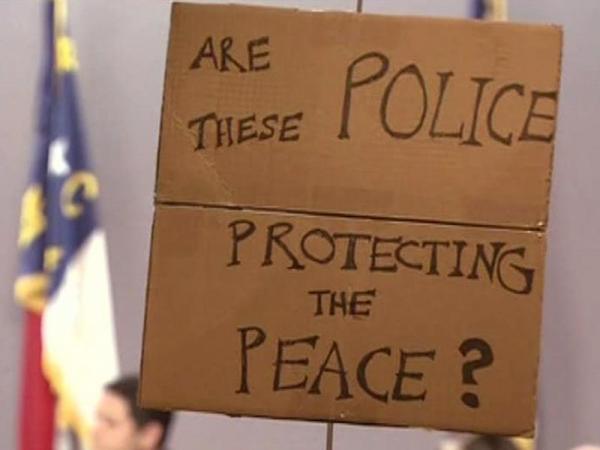 Occupy Chapel Hill asks town council to review break-in arrests