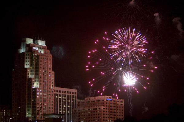 Raleigh Wide Open to Feature Music, Fireworks