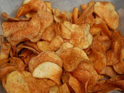 Raleigh Times' homemade chips