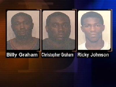 Three Suspects Linked To 16 Raleigh Robberies
