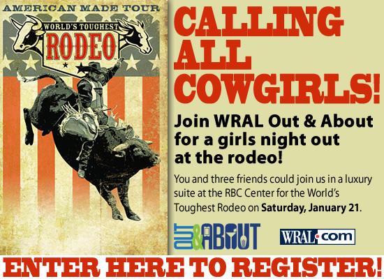 WRAL Out & About Girls Night Out at the Rodeo - Splash Image