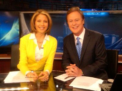 Bill Leslie and Kelcey Carlson