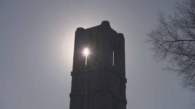 NCSU bell tower tolls again