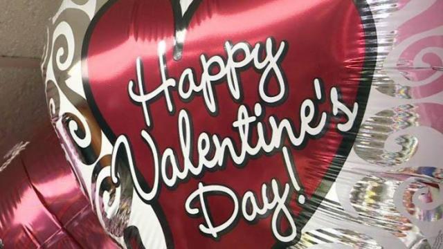 Helium shortage could deflate Valentine's Day sales