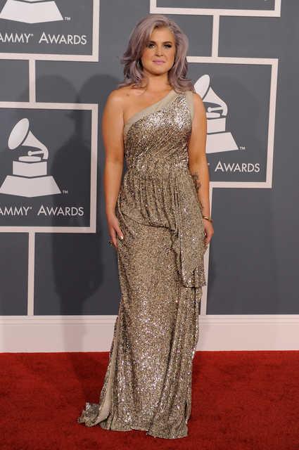 Kelly Osborne at the Grammy Awards on Feb. 12, 2012.
