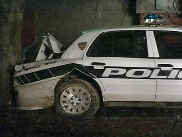 Durham Officer Injured in Car Crash