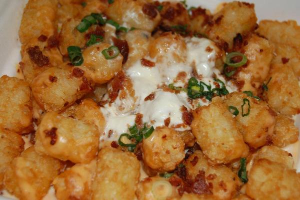 The Loaded Tots at Busy Bee Cafe