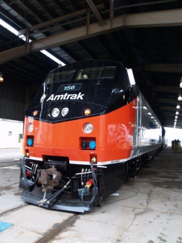 Amtrak's exhibit train