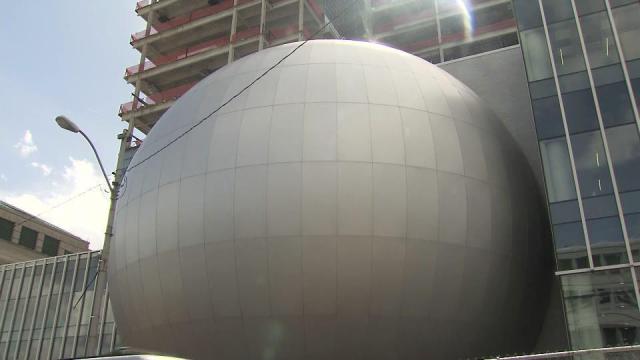 Science center's sphere features theater