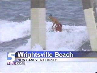 As Storm Threatens, Wrightsville Carries On