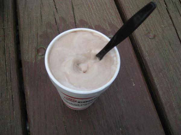 Double chocolate milkshake at Cook Out (Photo by Brian Lorello)