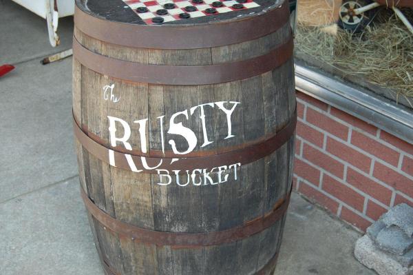 The Rusty Bucket is a staple of downtown Apex. It offers locally made crafts, sauces and more.