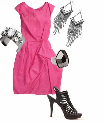 tanger pink dress
