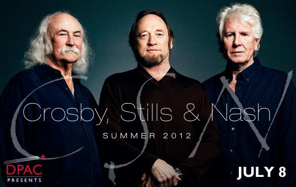 Crosby, Stills & Nash (Image from the DPAC)