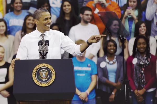 President Obama visits UNC-Chapel Hill