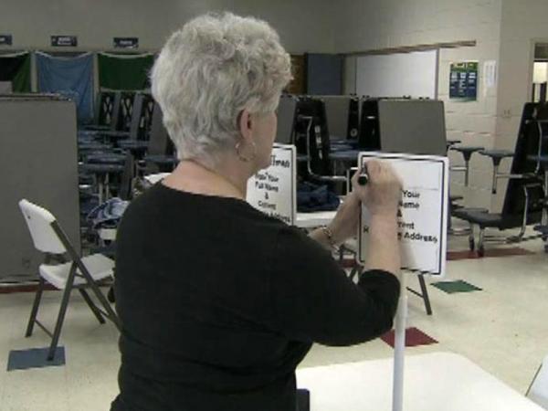 Poll workers prepare for NC primary