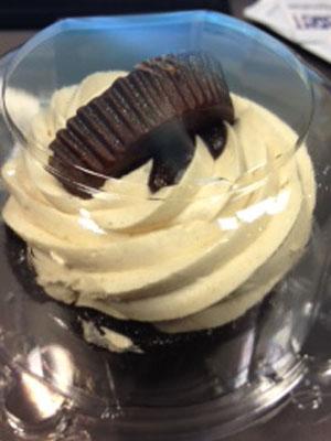 Peanut Butter cupcake from Sugarland in Raleigh