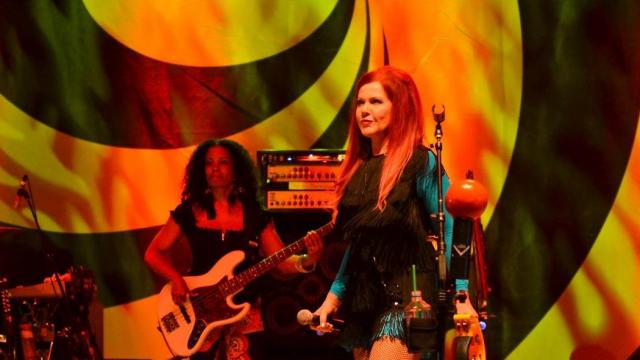 The B-52s headlined the Band Together festival in Cary.