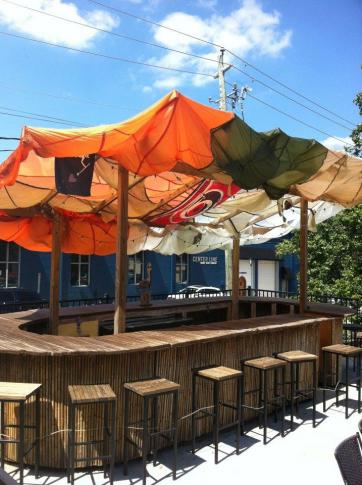 The patio at Humble Pie in Raleigh. (Image from Facebook)
