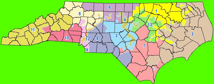 New NC Congressional Map 