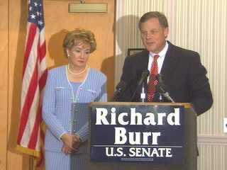 Elizabeth Dole Gets Involved In Burr's Senate Campaign