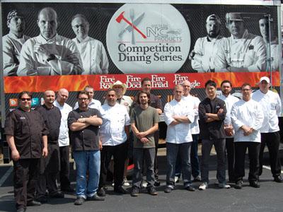 Chefs announced for first Fire in the Triangle competition