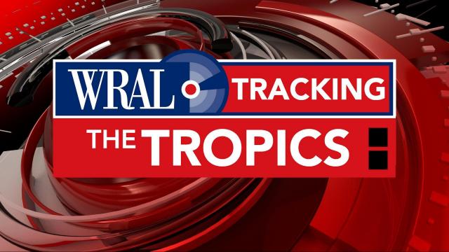 WRAL Hurricane Center with interactive tracker