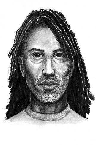 Sketch of Fayetteville rape suspect
