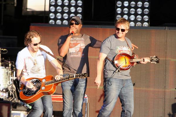 Darius Rucker served as an opening act for Lady Antebellum at Time Warner Cable Music Pavilion at Walnut Creek on June 8, 2012 in Raleigh, NC (Photo by Jack Morton).