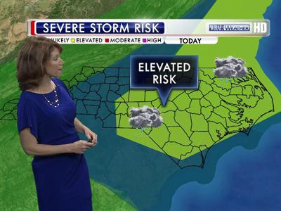 Severe Storm Risk, June 25, 2012