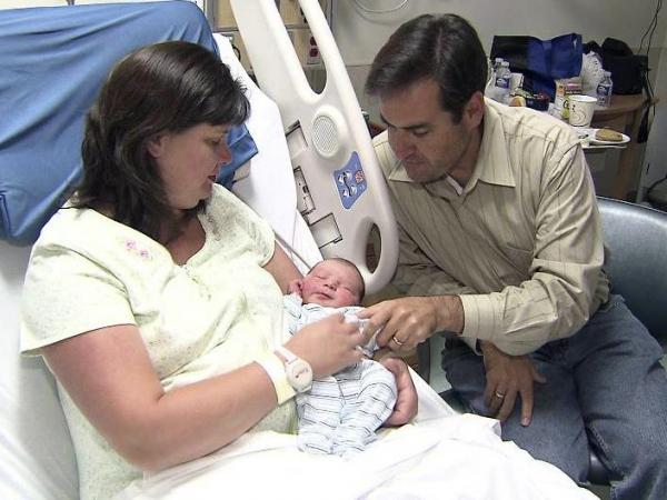 WRAL reporter Bryan Mims and his wife, Alison, welcome their fourth son, Gabriel Ellis Mims, on June 26, 2012.