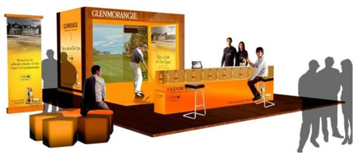 Glenmorangie Golf Simulator Event