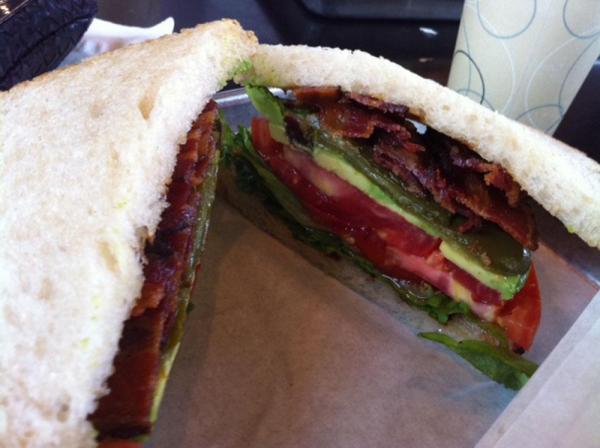 The BLT at Sandwhich in Chapel Hill. (Photo by Chris Rhyne Reid)