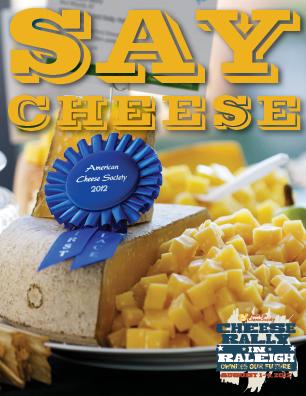 The Festival of Cheese is Aug. 4, 2012, at the Raleigh Convention Center. (Image from the American Cheese Society)