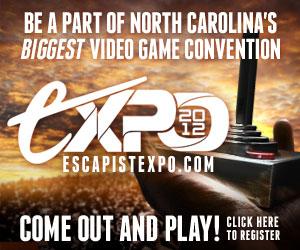 This fall The Escapist is launching its own consumer focused convention called Escapist Expo. The new show will be held September 14-16 in our own hometown of Durham, NC. We're inviting gamers, game makers, and geeks of all kinds to come together for a weekend of gaming, roleplaying, sci-fi, comics, music and more in a celebration of everything great in multi- media escapism. 