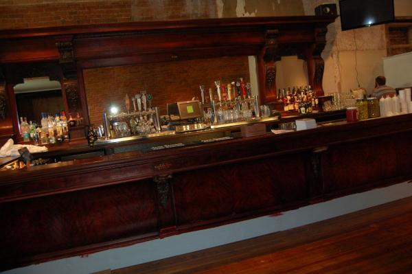 This is the lower level bar in the newly expanded Raleigh Times bar.
