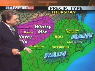 Wintry Mix For Thursday?