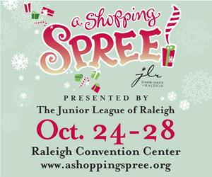 Get all of your holiday shopping done and help support the Junior League of Raleigh and its programs this year at The 28th Annual A Shopping SPREE presented by the Junior League of Raleigh. 