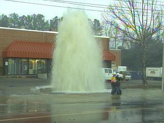 fire hydrant hit on atlantic ave