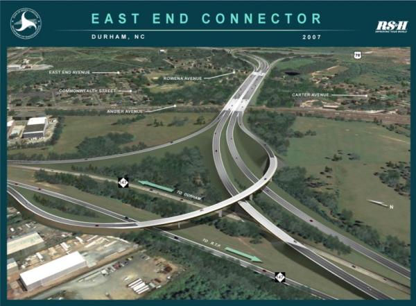 Construction on Durham's East End Connector to begin in February