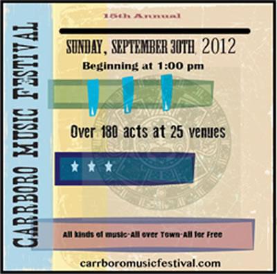 Carrboro Music Festival 2012