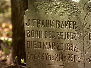john f. baker tombstone