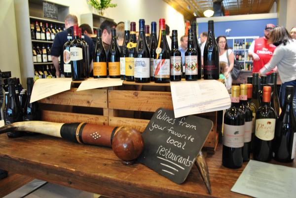Cave Taureau in Durham hosted a free wine tasting on Saturday.