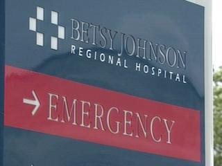 Betsy Johnson Hospital Sign