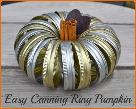 Easy Canning Ring Pumpkin